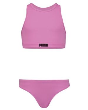PUMA Swim Girls Racerback Bikini Se 701224513-004 - Paars