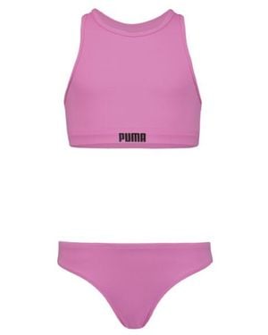 PUMA Swim Girls Racerback Bikini Se 701224513-004 - Paars