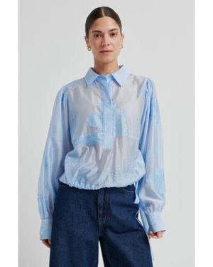 Second Female Blouse Lm Vira Blouse Windsurfer - Blauw