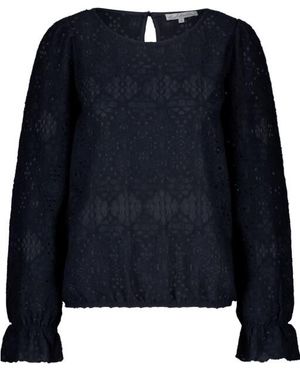 Red Button Top Ajour - Blauw