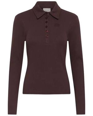 Gestuz Top Lange Mouw 10911272 Gzdrew - Paars