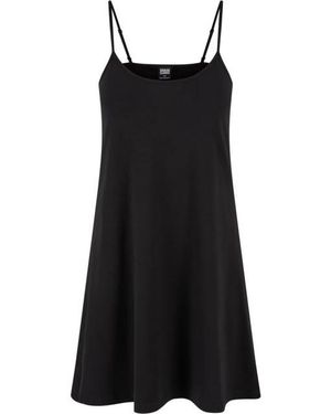 Urban Classics Stretch Jersey Jurk - Zwart
