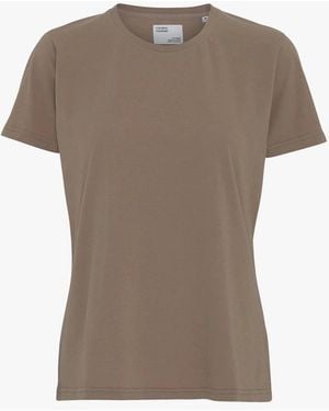 COLORFUL STANDARD T-Shirt Léger Bio Pour Femmes - Gris