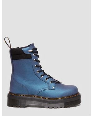 Bottes Bleu Dr. Martens pour femme Lyst