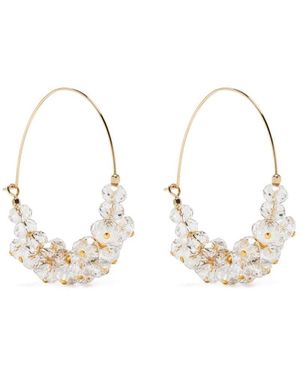 Isabel Marant Boucles D'Oreilles Polly À Ornements En Cristal - Neutre