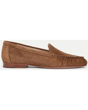 Veronica Beard Prilla Suede Loafer - White