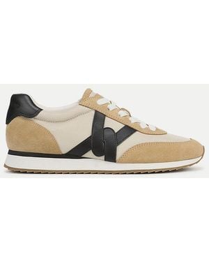 Veronica Beard Penrose Sneaker Desert Black - White