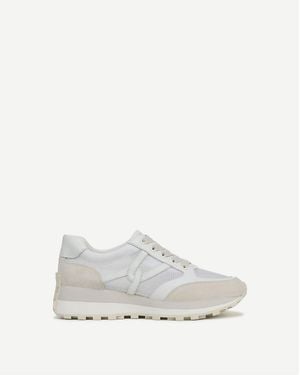 Veronica Beard Valentina Ripstop Sneaker - White