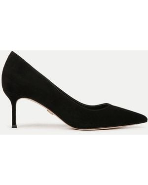 Veronica Beard Rita Suede Pump - Black