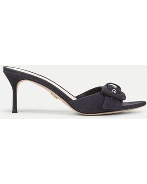 Veronica Beard Tia Buckle Sandal - Natural