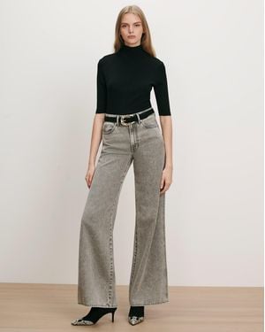 Veronica Beard Kasey Wide-leg Jean - Multicolor