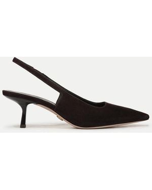 Veronica Beard Cashel Slingback Heel - Natural