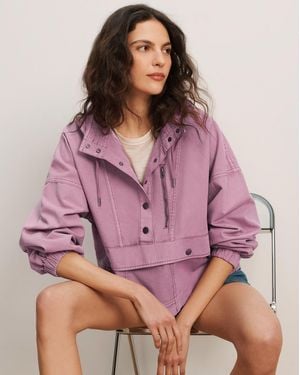 Veronica Beard Cunningham Anorak Jacket - Purple