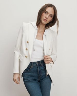 Veronica Beard Miller Dickey Jacket Off-white Gold