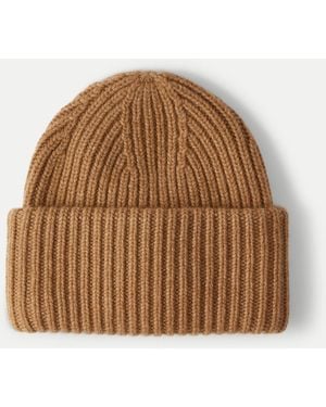 Veronica Beard Wool-cashmere Beanie - Brown