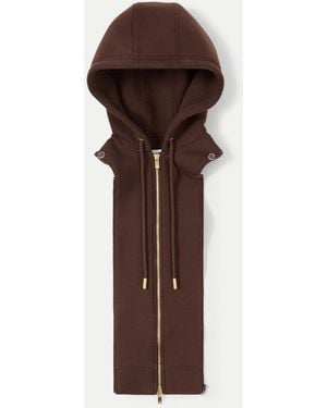 Veronica Beard Oversized Hoodie Dickey - Brown