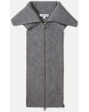 Veronica Beard Beach Cashmere Dickey - Gray