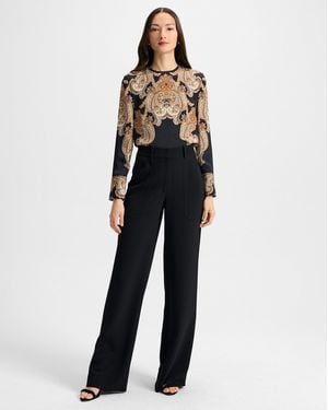 Veronica Beard Cole Wide-leg Pant - Blue