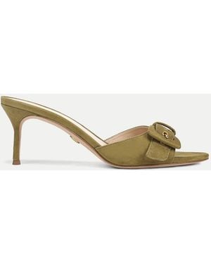 Veronica Beard Tia Buckle Sandal - Natural