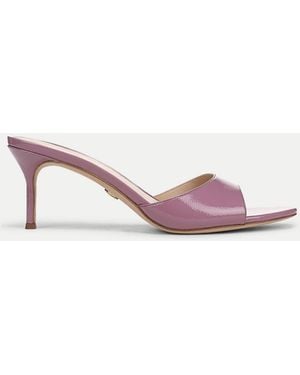 Veronica Beard Tia Leather Sandal - Pink