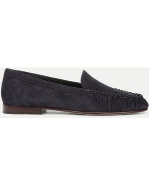 Veronica Beard Prilla Suede Loafer - White