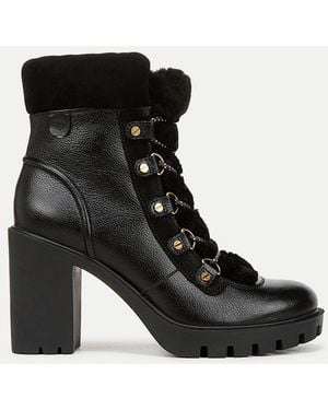Veronica Beard Reece Lug Bootie - Black