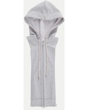 Veronica Beard Hoodie Dickey - White