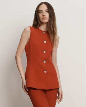 Veronica Beard Jessup Tailored Vest