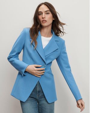 Veronica Beard Amos Dickey Jacket - Blue