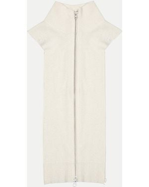 Veronica Beard Uptown Cashmere Dickey - White