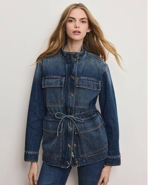 Veronica Beard Truman Denim Jacket - Blue