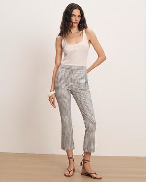 Veronica Beard Arte Kick-flare Pant - Natural