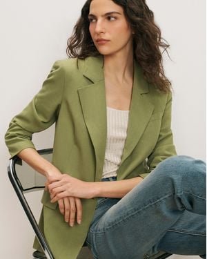 Veronica Beard Mcgowan Single-breasted Dickey Jacket - Green