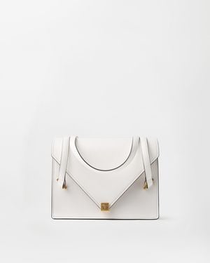 Versace Severine Borsa A Spalla - Bianco