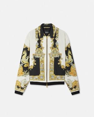 Versace Coral Theatre Blouson Jacket - Multicolour