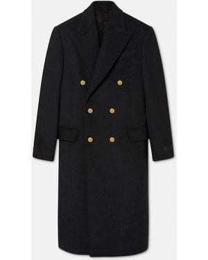 Versace Caban De Lana - Negro