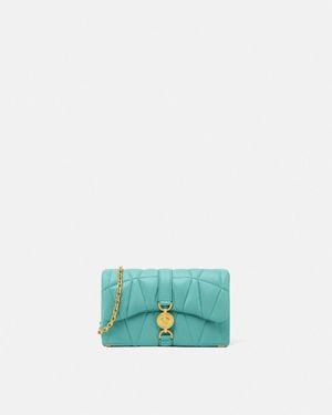 Versace Mini Borsa Trapuntata Kleio - Verde