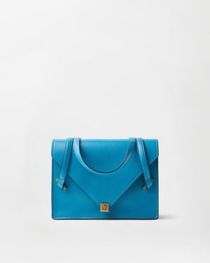 Versace Severine Borsa A Spalla - Blu