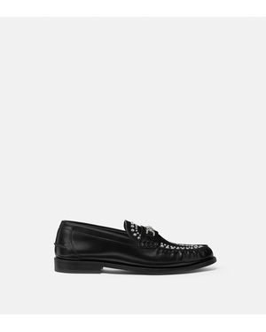Versace Medusa '95 Embellished Loafers - White