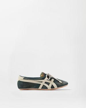 Versace Tai-Chi Sakura Suede Trainers - White