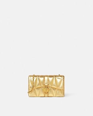 Versace Kleio Mini Shoulder Bag - Yellow