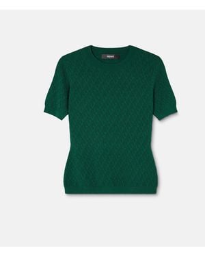 Versace Fitted Top - Green