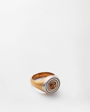 Versace Orbit Ring - White