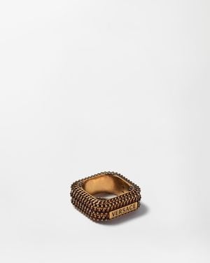 Versace Axis Ring - White