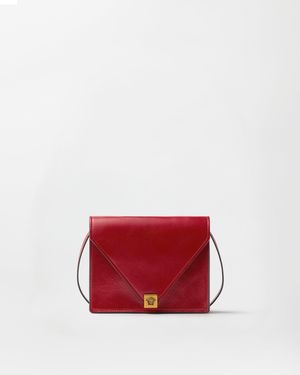 Versace Severine Leather Mini Bag - Red