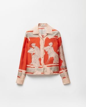Versace Camicia - Rosso