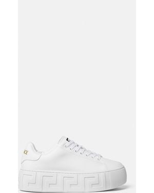 Versace La Greca Trainers - White