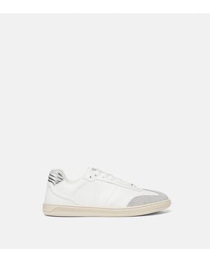 Versace Greca Court Trainers - White