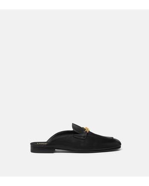 Versace Medusa Leather Loafers - White