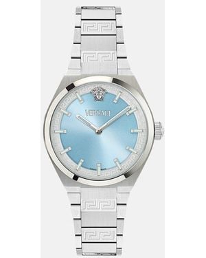 Versace V-Auria Watch - Blue